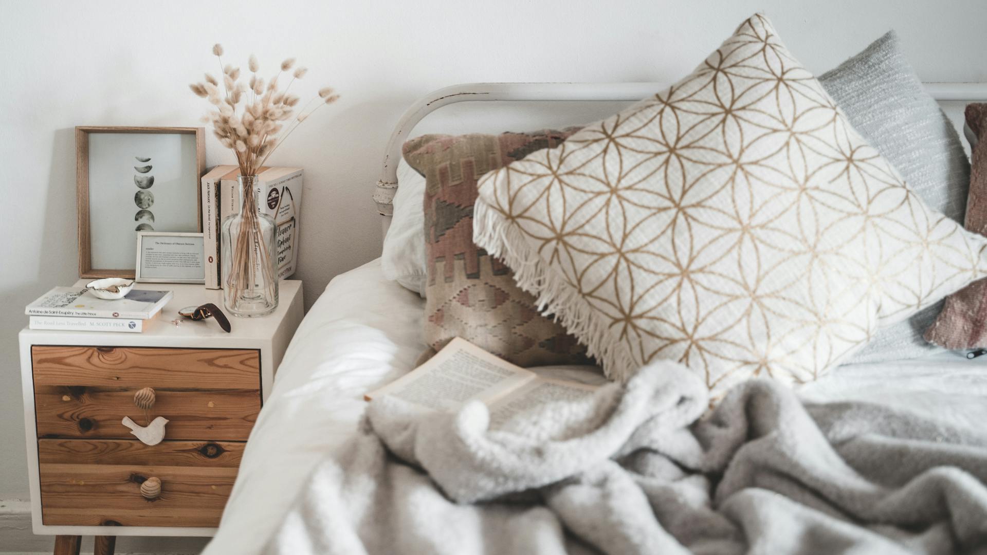 image of cozy winter bedroom